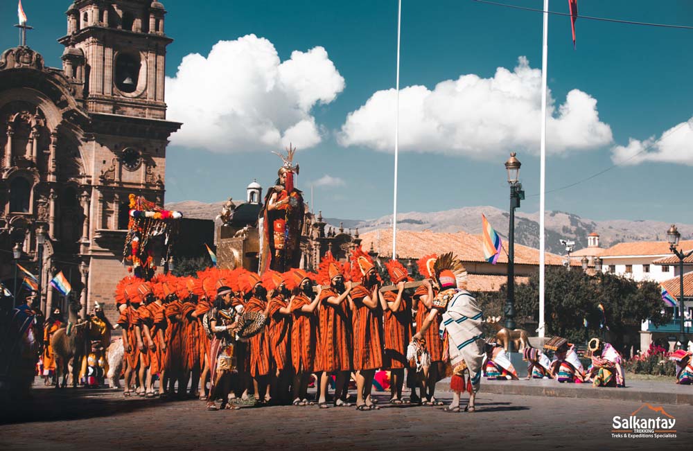 Inti Raymi en la Plaza Mayor Cusco