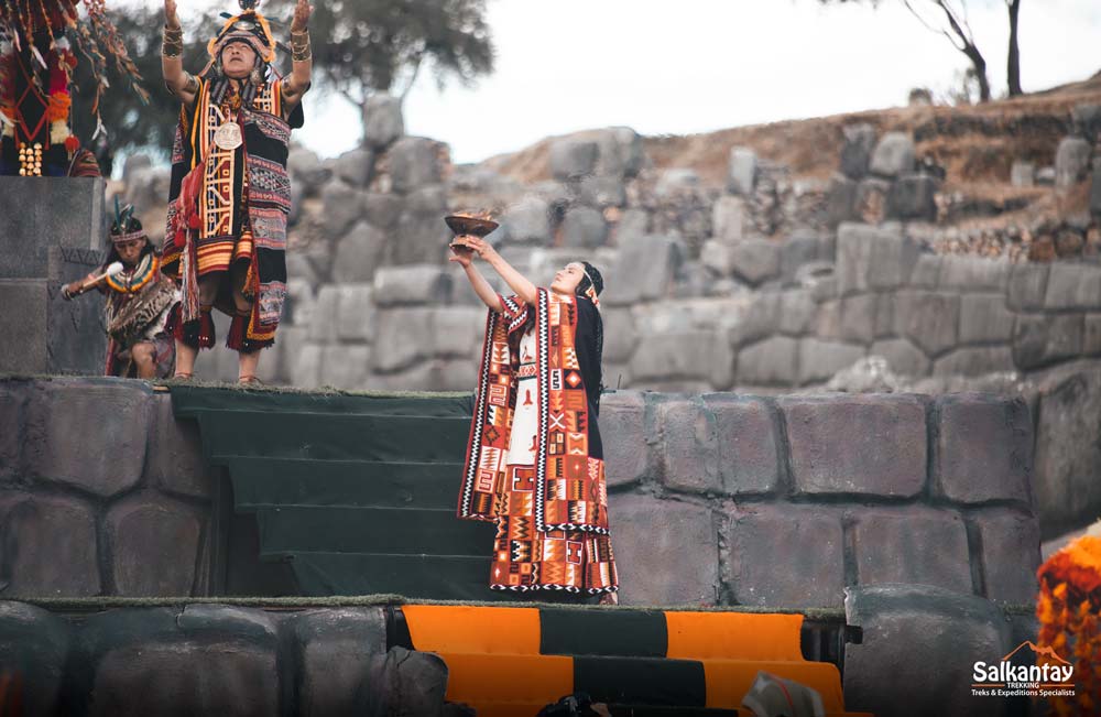 Inti Raymi en el sitio arqueológico de Sacsayhuaman