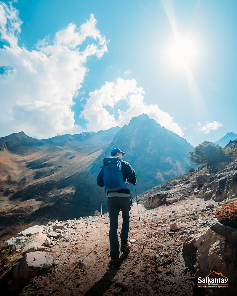 El Salkantay Trek es una aventura física