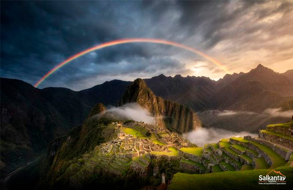 Arcoiris en Machu Picchu