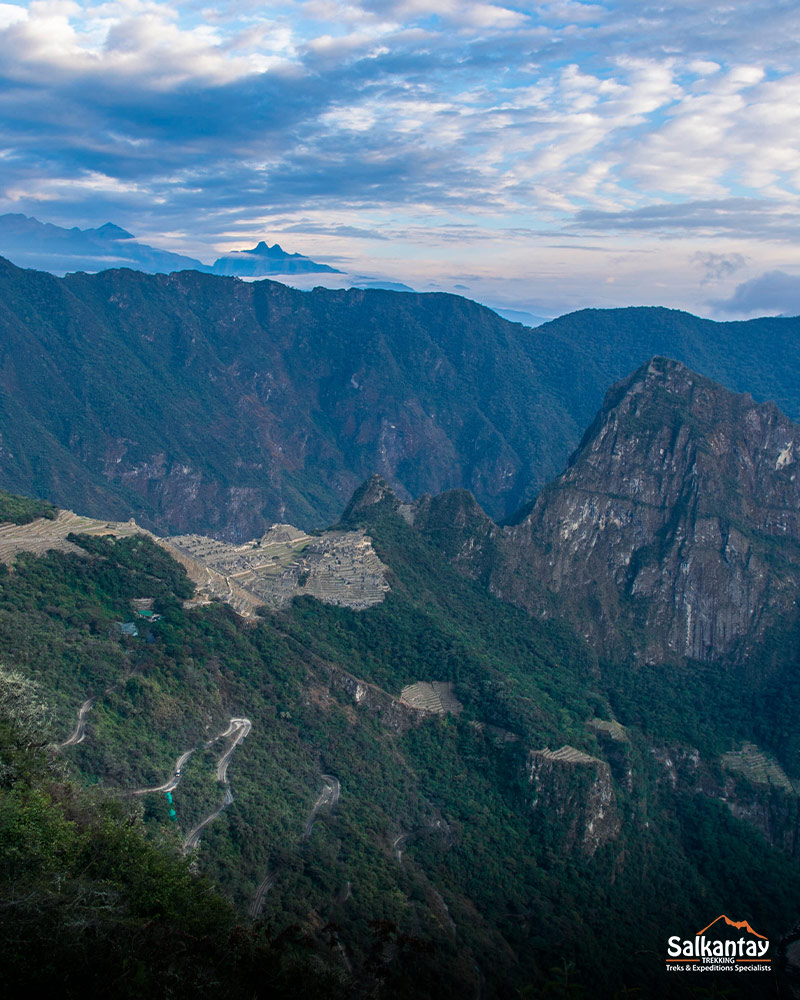 Vista de Machu Picchu desde Inti Punku