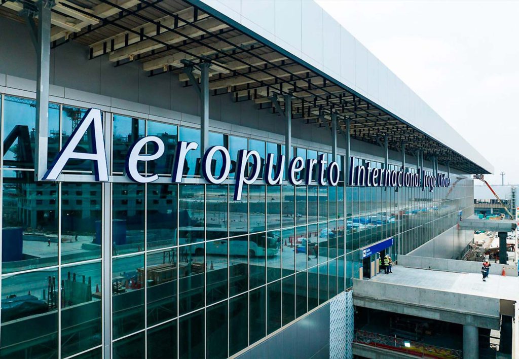 Nuevo aeropuerto internacional Jorge Chavez en Lima