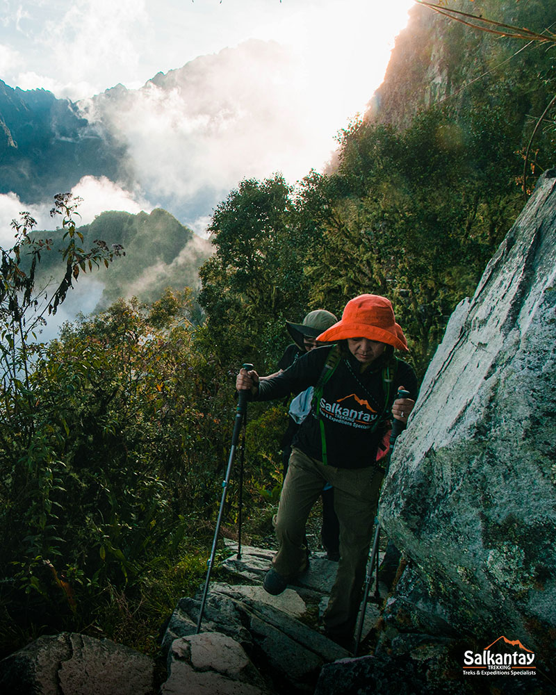 Camino hacia Wayna Picchu