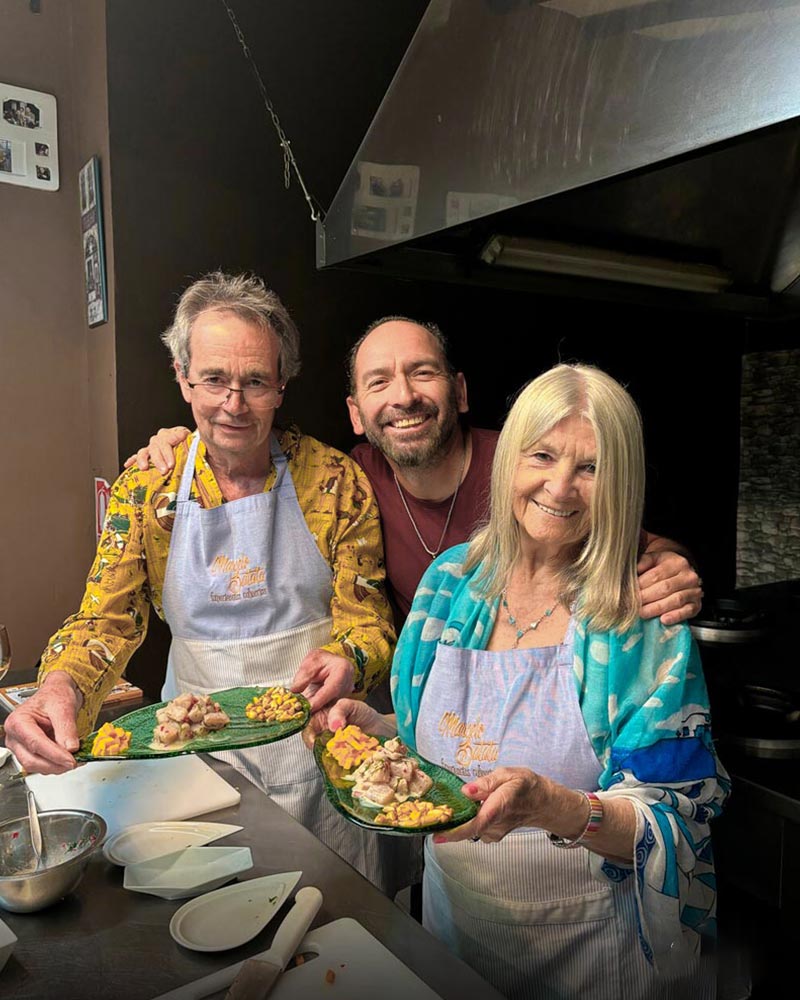 Taller de cocina en pareja en Cusco
