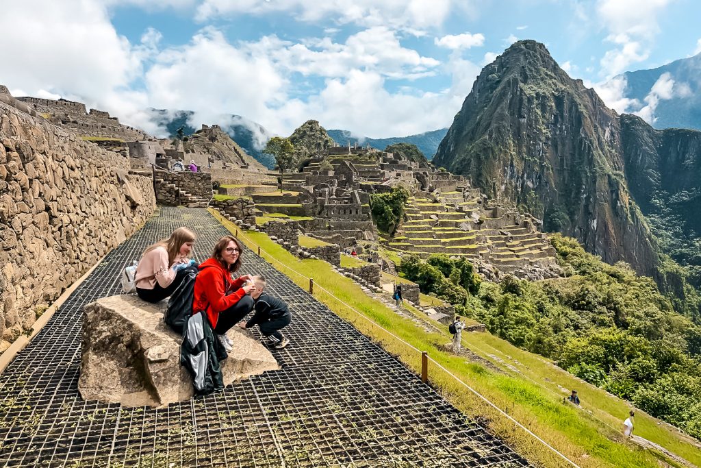 Foto desde la Terraza inferior de Machu Picchu