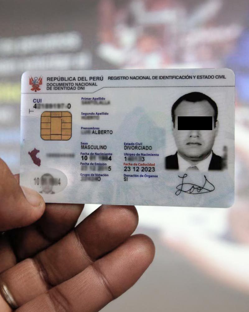 DNI Peruano