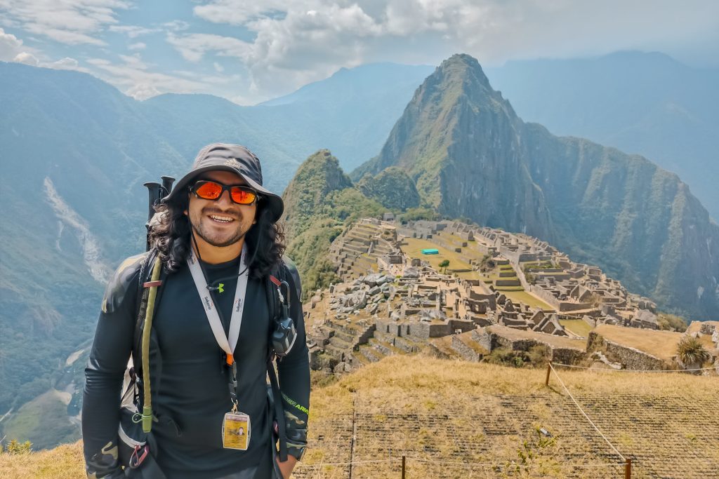 Guía turístico en Machu Picchu