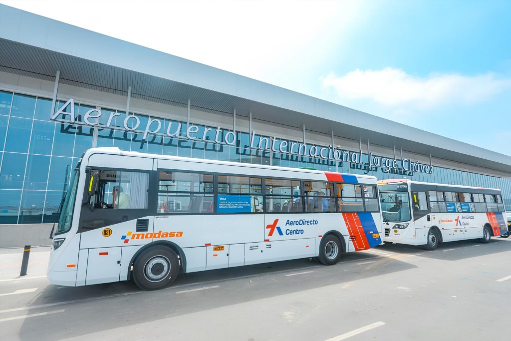 Los buses de AeroDirecto