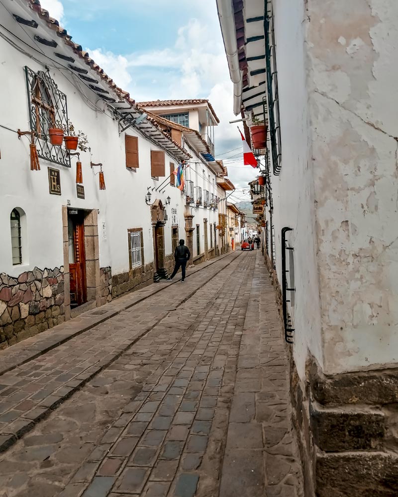 Calle Carmen Alto en San Blas