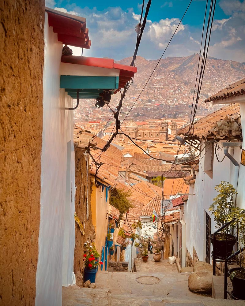 Calles tradicionales de San Blas