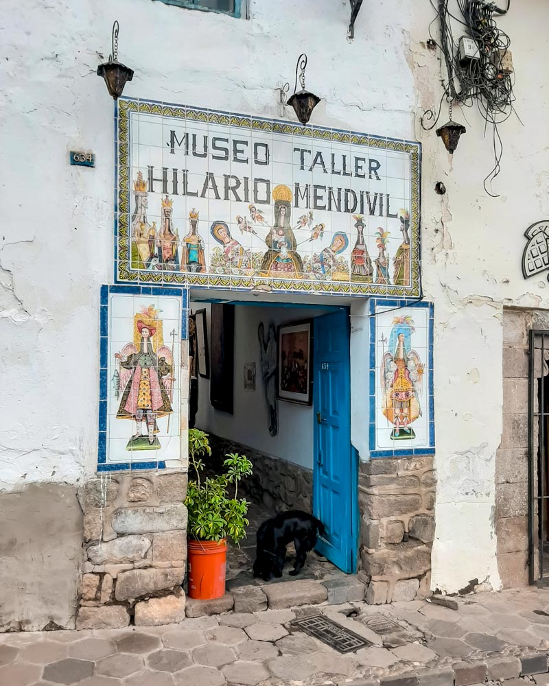 Museo Taller Hilario Mendivil en el barrio de San Blas