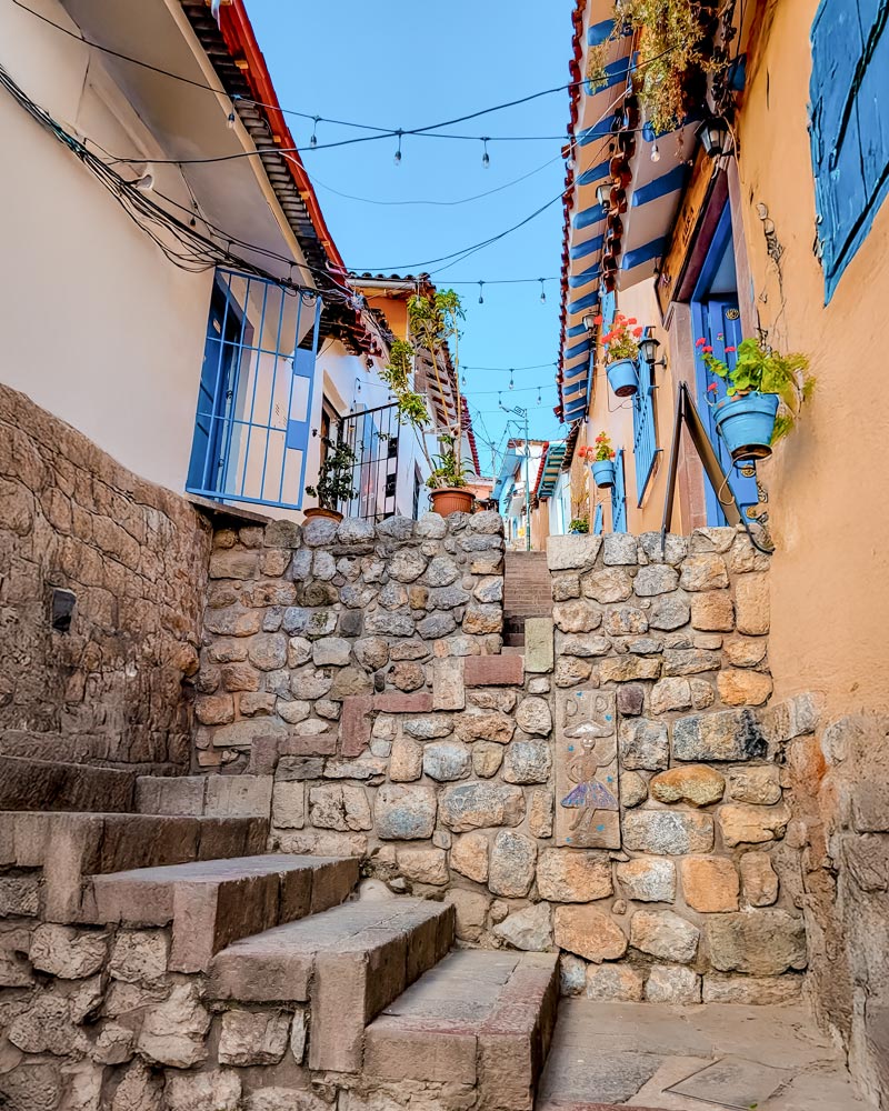 La arquitectura colonial del barrio San Blas