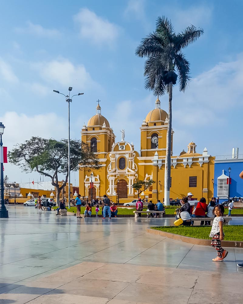 Plaza de Armas of Trujillo
