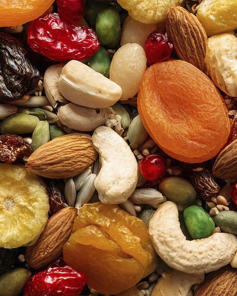 Frutos secos para trekking