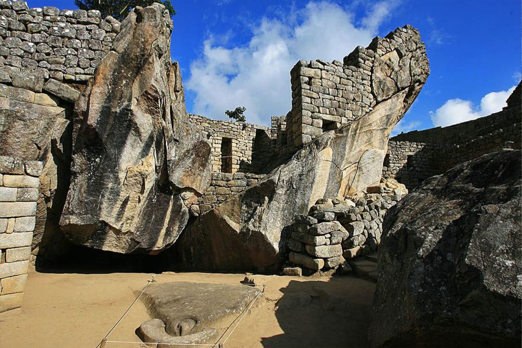 Templo del Condor en Machu Picchu