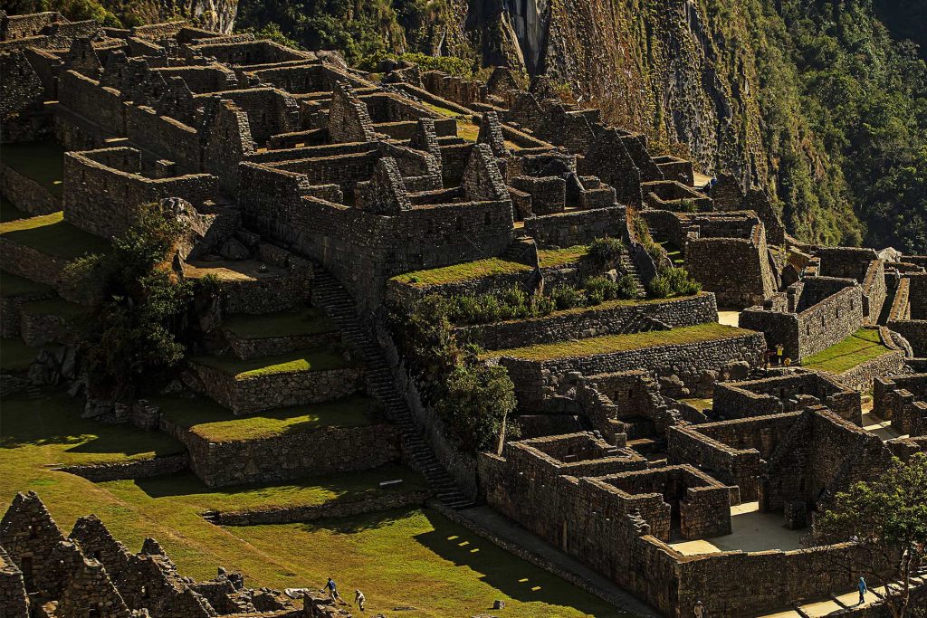 Sector de las Tres Portadas en Machu Picchu