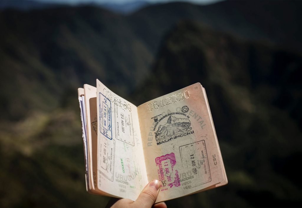 Pasaporte para ingresar a Machu Picchu