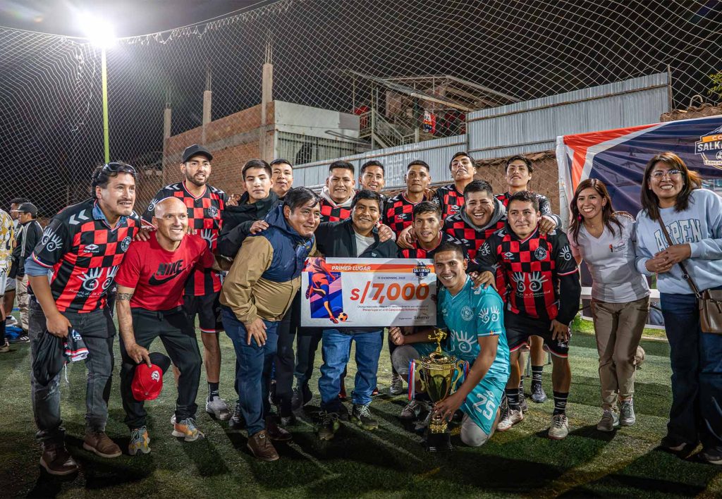 Ganadores del Campeonato deportivo Copa Salkantay 2025