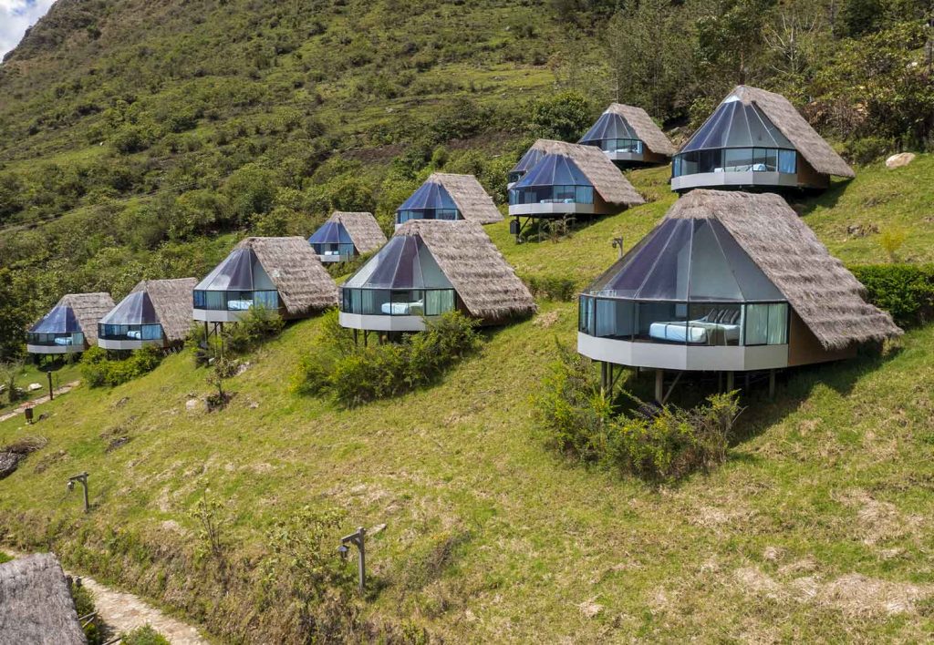 Campamentos Mountain Sky View en la ruta Salkantay Día 2 - Glamping en las montañas de Perú
