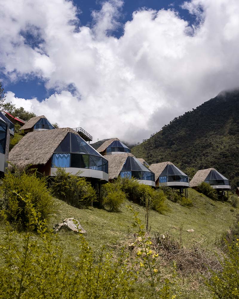 Campamento de lujo, mejores lugares para ir de glamping en Perú, Ruta Salkantay, 2 día - Mountain sky view