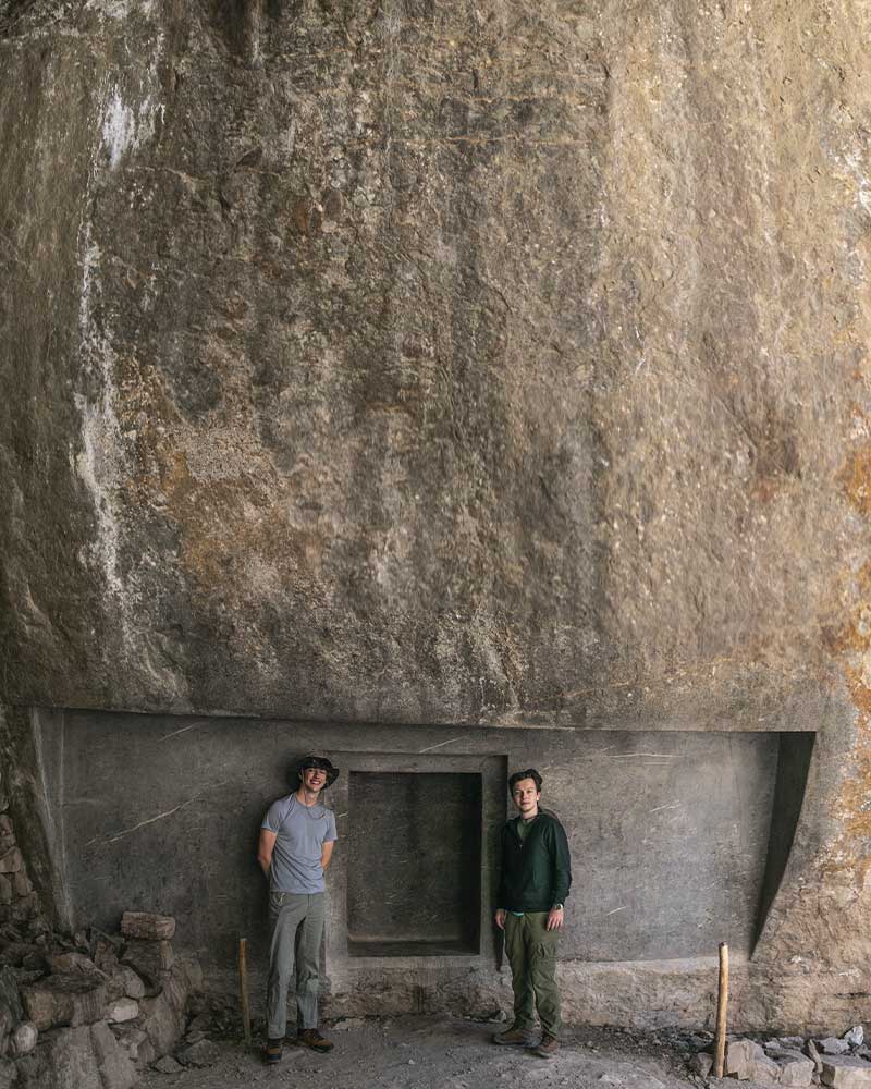 Cantera del Inca, trabajos en piedra