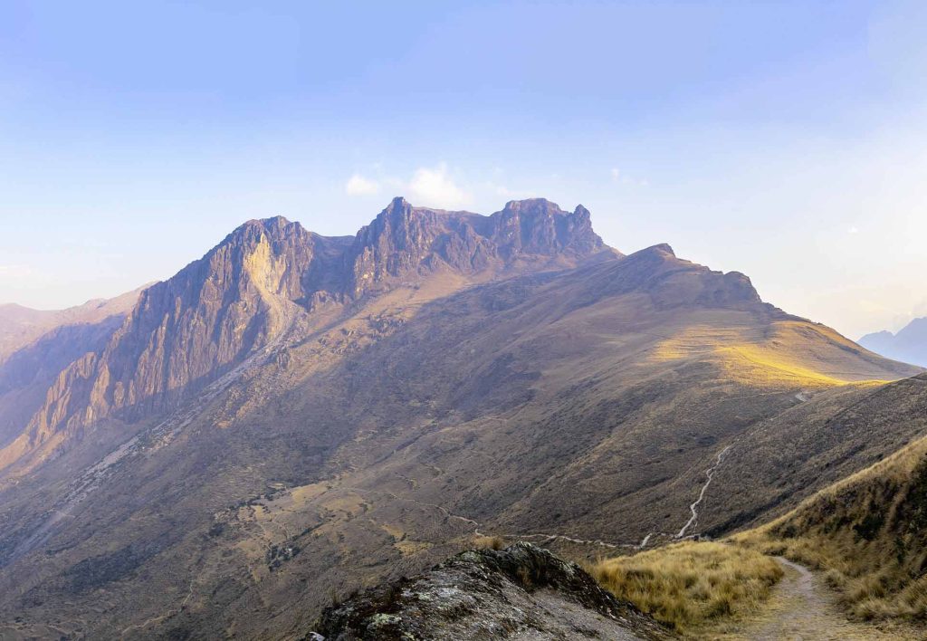Paisajes y clima que se aprecia en la ruta Cantera del Inca