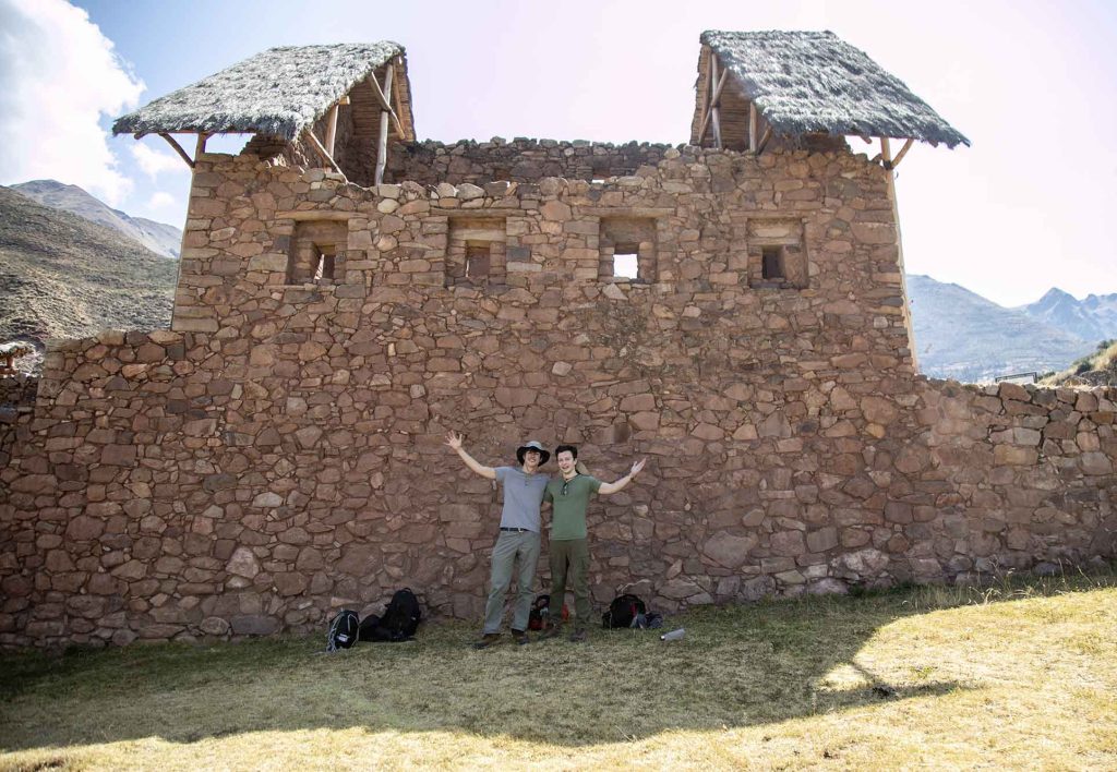 Sitio arqueologico Racaypata en la ruta Cantera del Inca