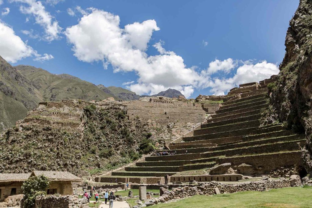 Ollantaytambo, en el Valle Sagrado de los Incas