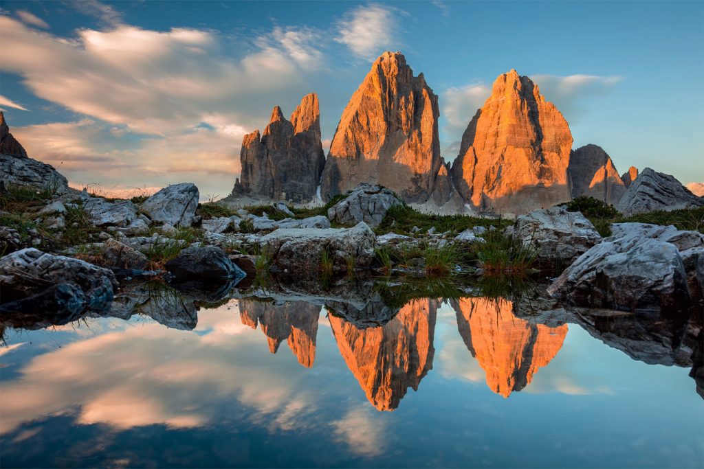 Los Dolomitas, Italia