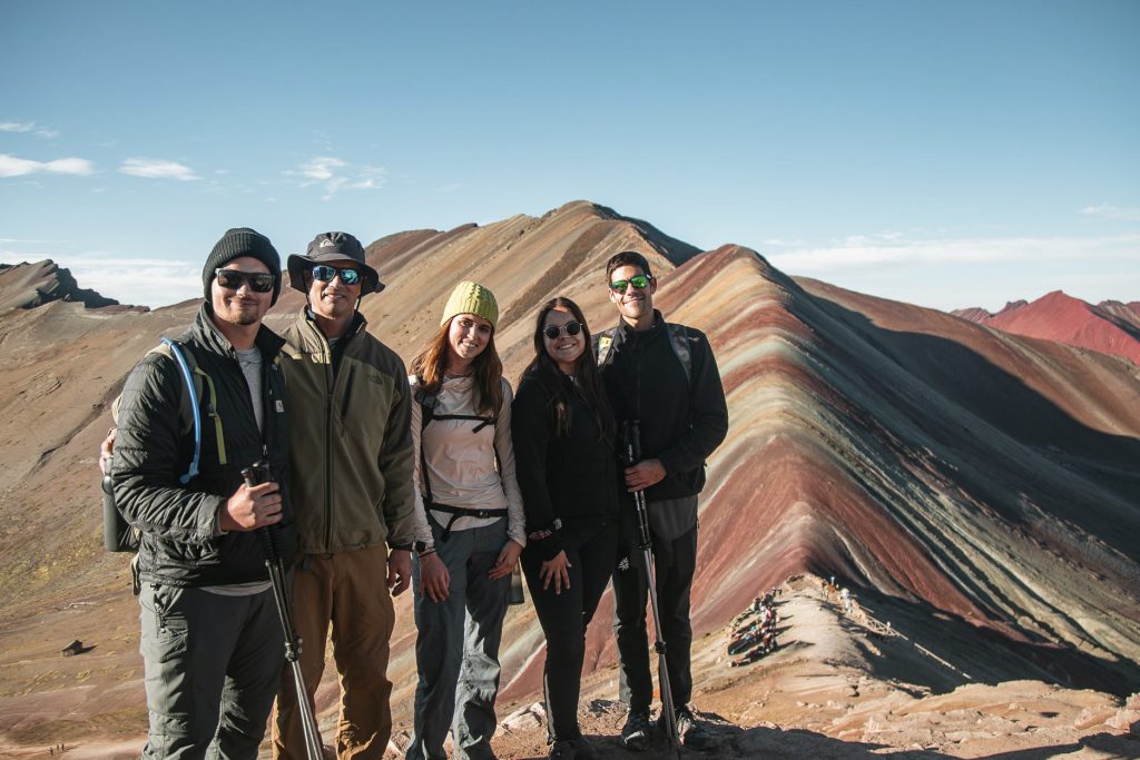 Montaña de colores