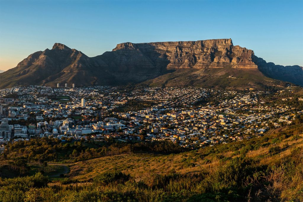 Montaña de la Mesa, Sudáfrica