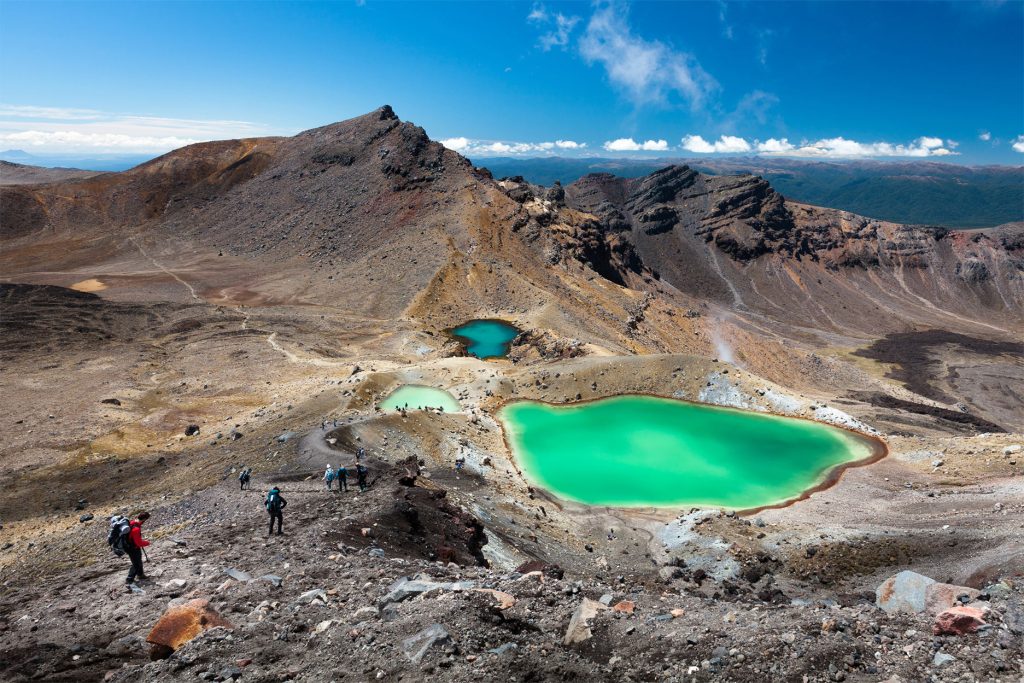 Tongariro Alpine Crossing, Nueva Zelanda