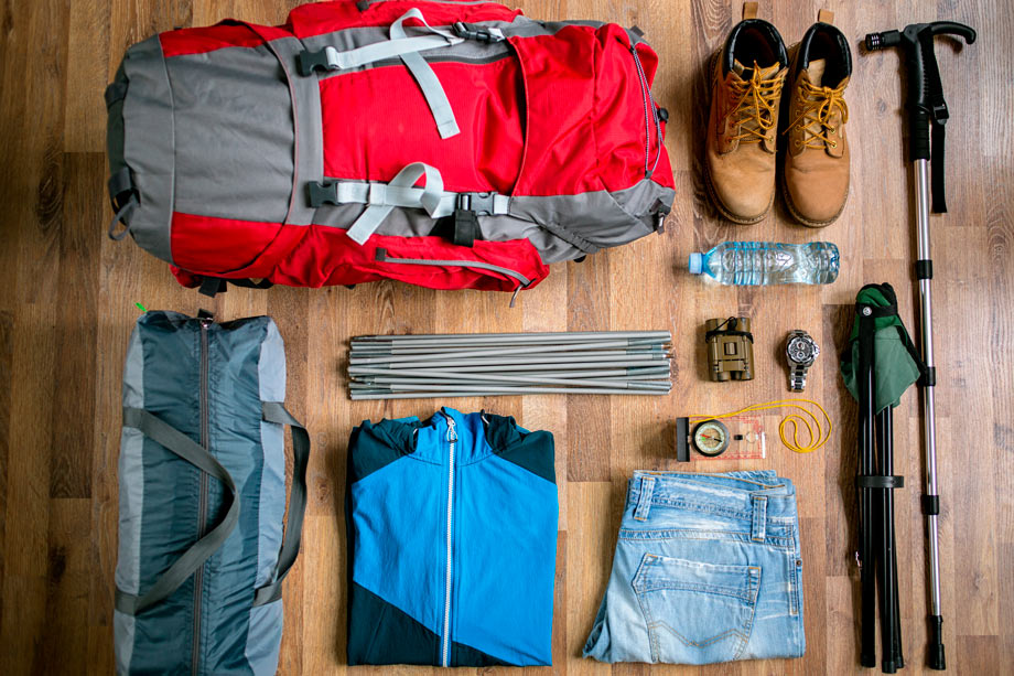 Lista de equipaje para la excursión