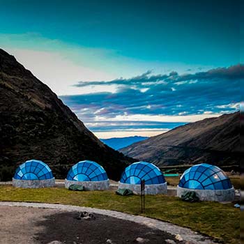 Campamento en la caminata de Salkantay