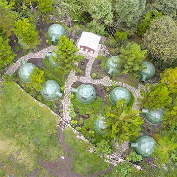 Campamento Jungle domes Peru