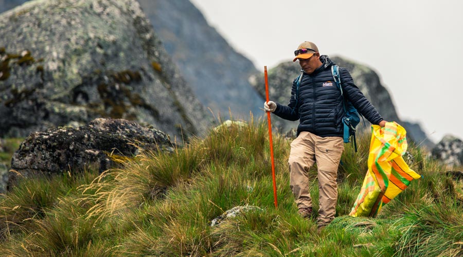 Campaña de limpieza a la ruta Salkantay