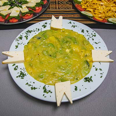 Comidas durante la caminata