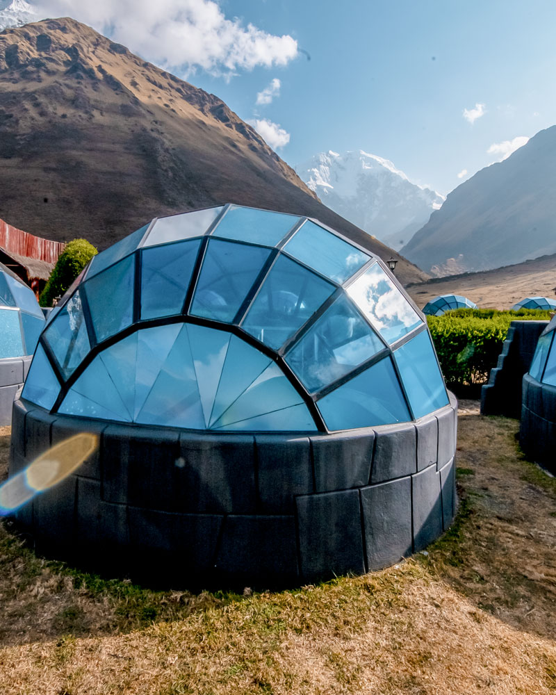 Campamento exclusivo Sky Camp, ubicado en Soraypampa