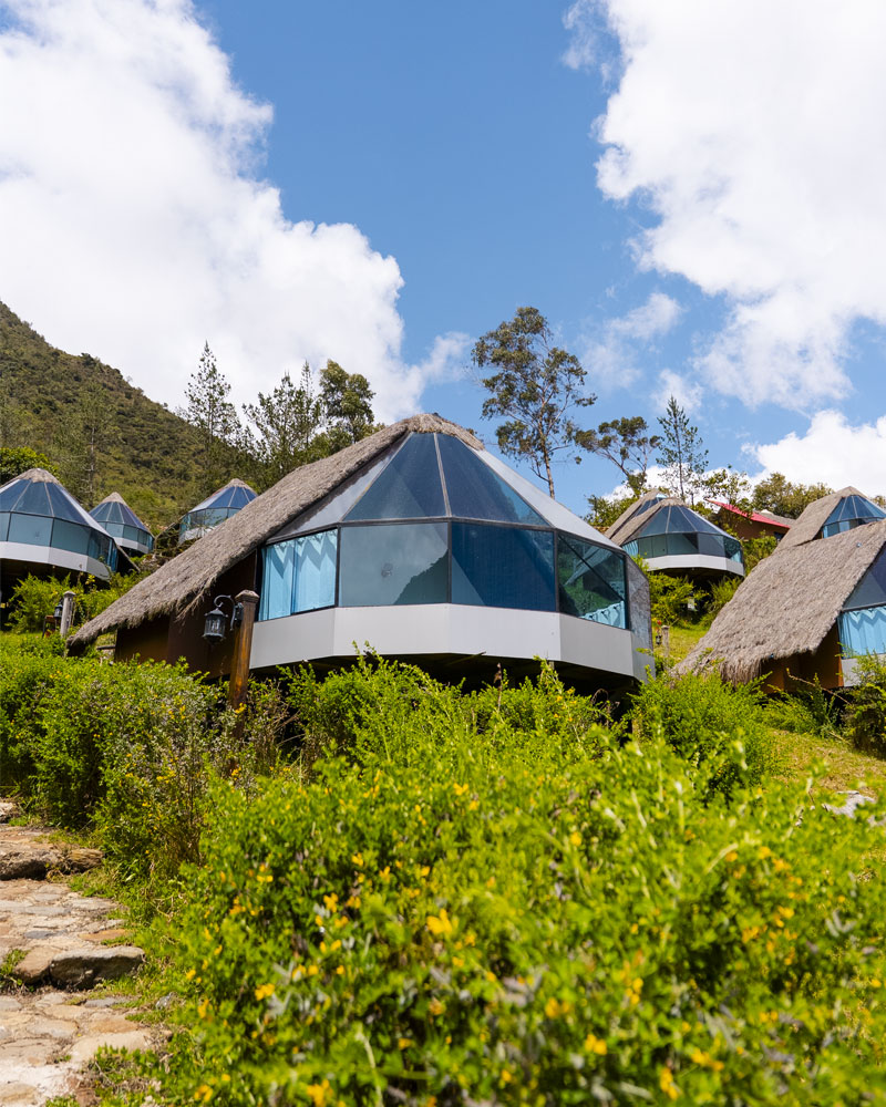 Campamento Mountain Sky View, ubicado en Collpapampa