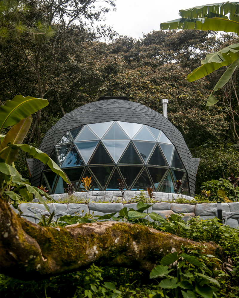 Campamento Sacred Jungle Lodge, ubicados en Lucmabamba