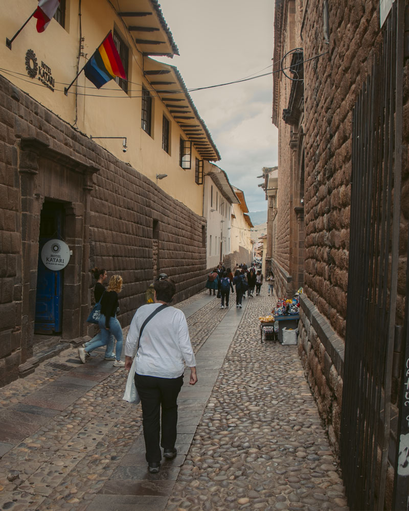 Hotel de lujo en Cusco, con auténticas paredes de piedra inca y un patio de estilo colonial.