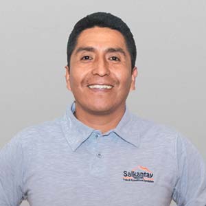Wilbert Machaca “wilo”, guía de turismo en Perú