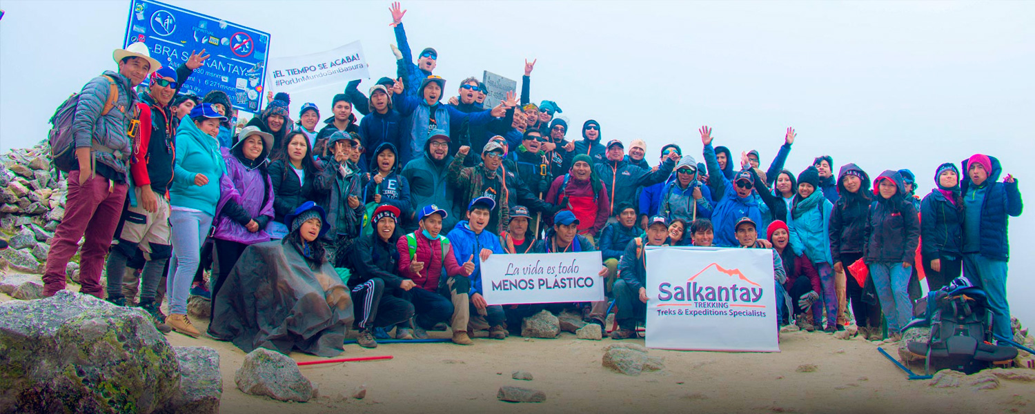 Campaña de limpieza “Salkantay te quiero limpio”