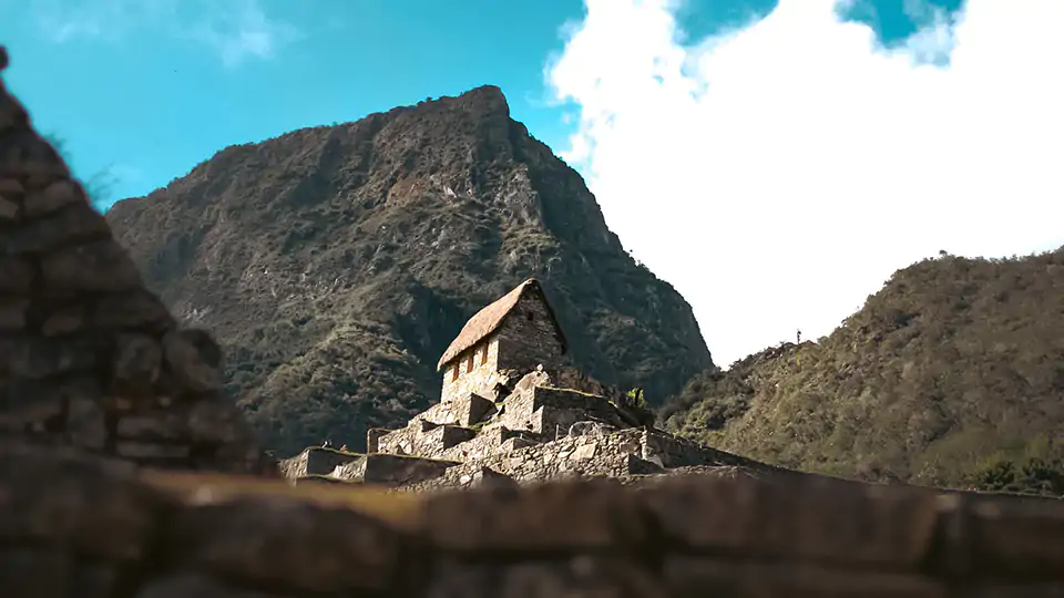 Machu Picchu citadel and the Andean paths that lead to it