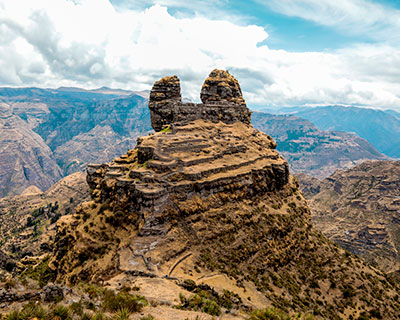 Déjate impresionar por la asombrosa fortaleza inca de Waqrapukara