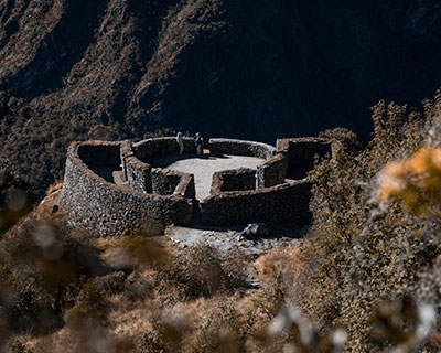 El hermoso sitio arqueológico de Runkuraqay