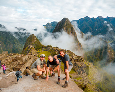 El santuario histórico de Machu Picchu para ver el amanecer.