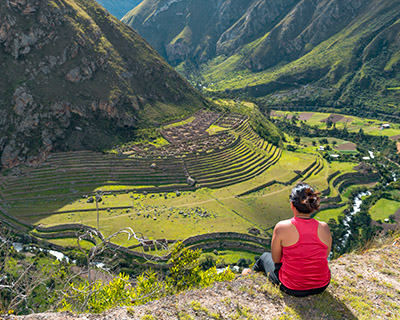 Vista del Sitio Arqueológico de Patallacta