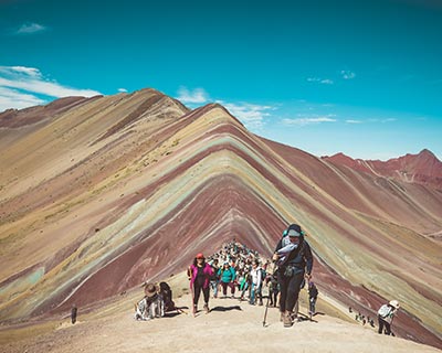 Montaña Arcoíris la montaña Multicolor en Perú