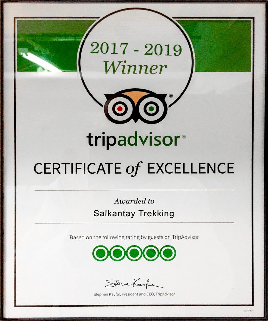 Reconocimientos en Tripadvisor